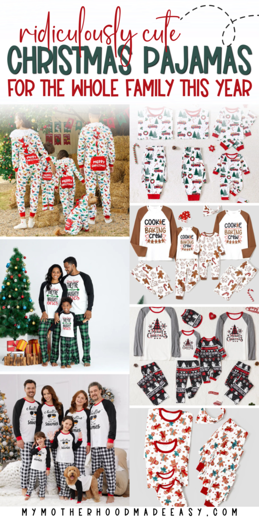 Super Cute Matching Christmas Pajamas for the Whole Family – My ...