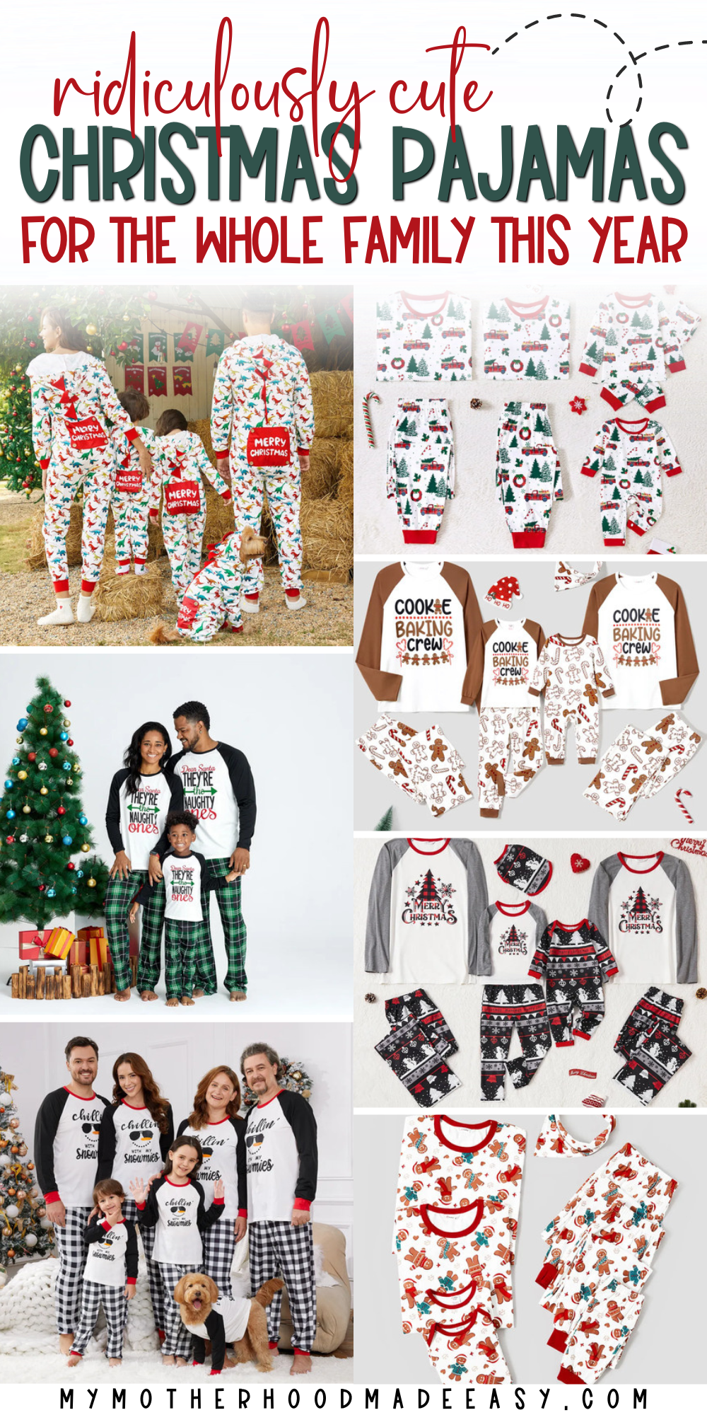 Super Cute Matching Christmas Pajamas for the Whole Family – My ...