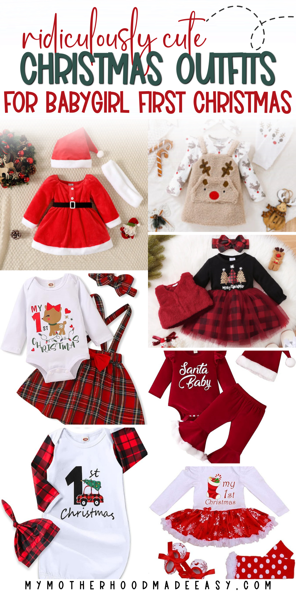 15+ Cute and Festive Baby First Christmas Outfit Ideas [You’ll Love — free download