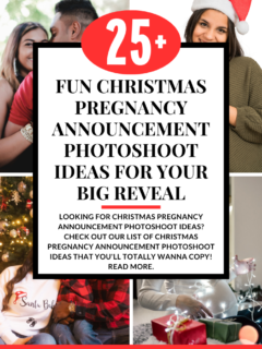 christmas pregnancy announcement photoshoot