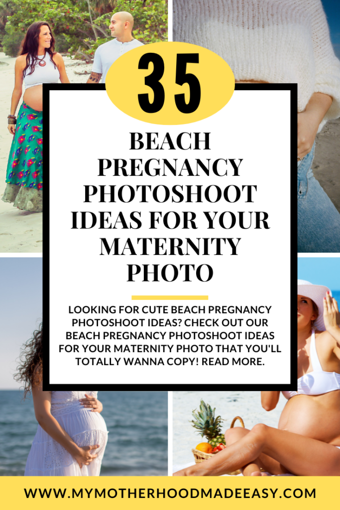 Beach Pregnancy Photoshoot Ideas