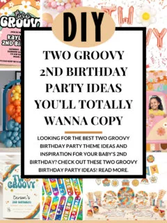 Two Groovy Birthday party