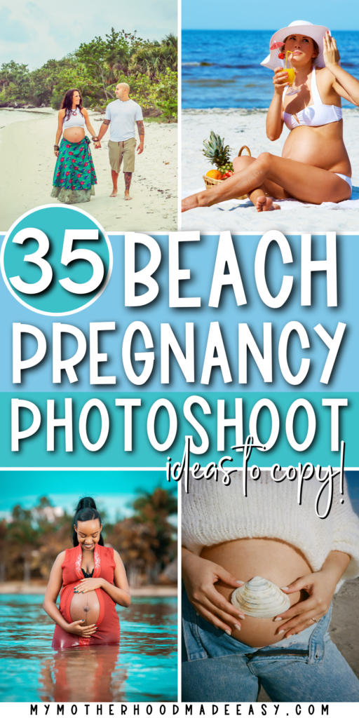beach maternity photoshoot