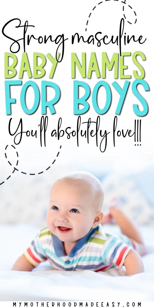 Masculine Baby Boy Names