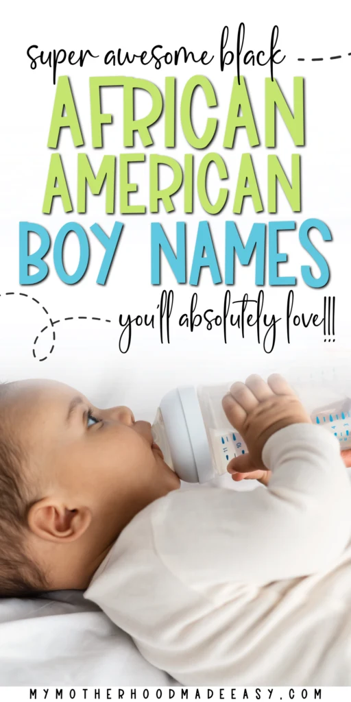 strong african american boy names