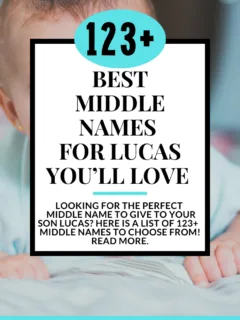 Best middle names for Lucas