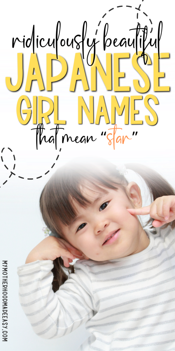 50+ Beautiful Japanese Names that mean Star for Boys & Girls My