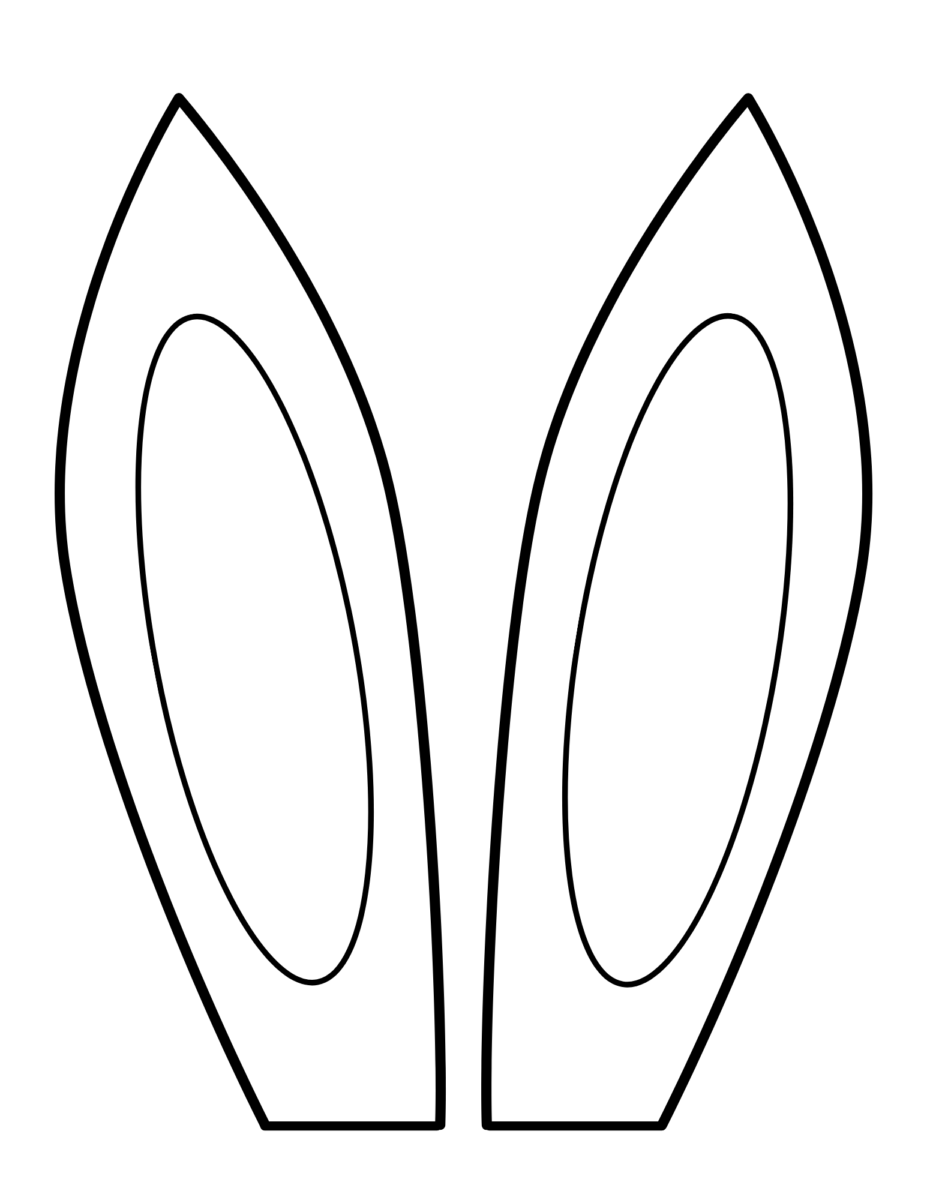 Free Printable Easter Bunny Ears Template For Kids Crafts Free Printable Easter Bunny Ears Template For Kids Crafts