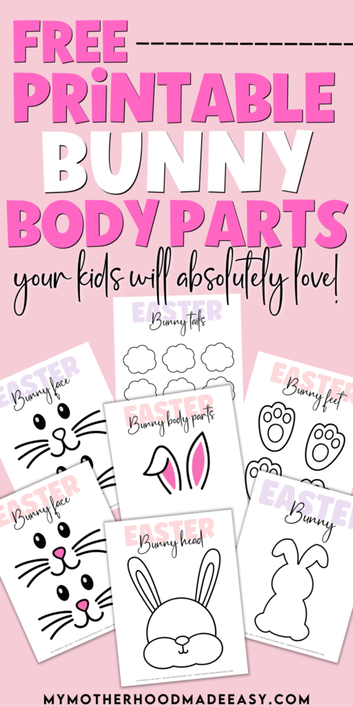 Easter Bunny Body Parts