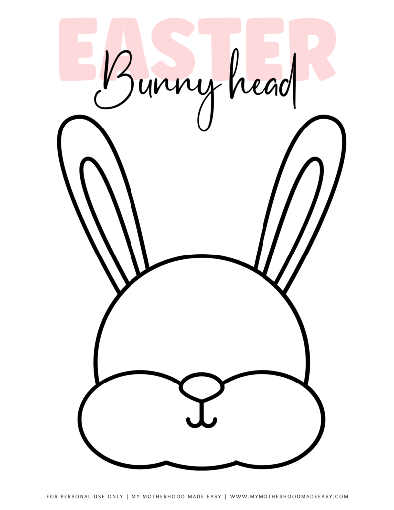 Bunny Head Templates