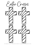 FREE Easter Cross Template Printable for Kids (PDF) (2025)