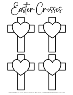 FREE Easter Cross Template Printable for Kids (PDF) (2025)