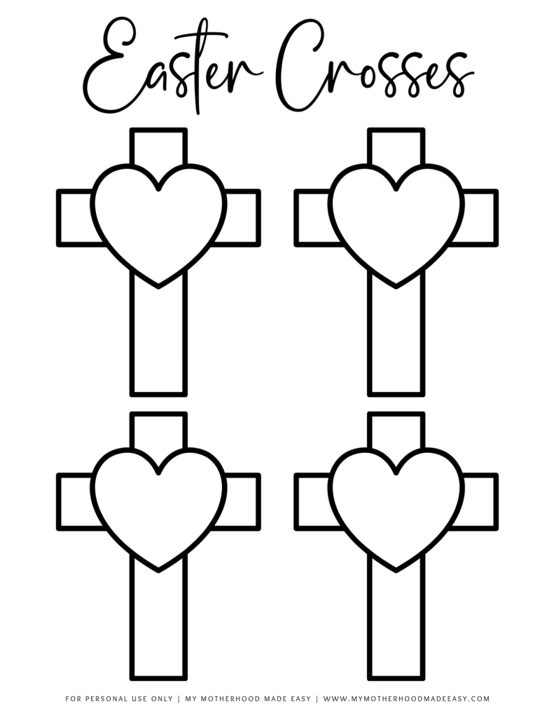 easter cross template (medium)