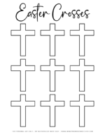 FREE Easter Cross Template Printable for Kids (PDF) (2025)