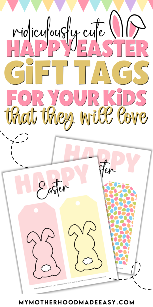 25+ FREE Easter Tags Printable Templates (Cute &amp; Unique)