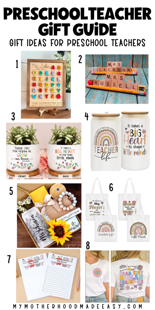 Gifts ideas for Preschool Teachers