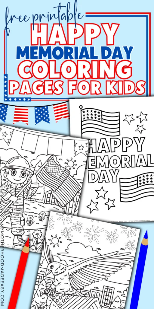 Solider Memorial Day coloring pages
