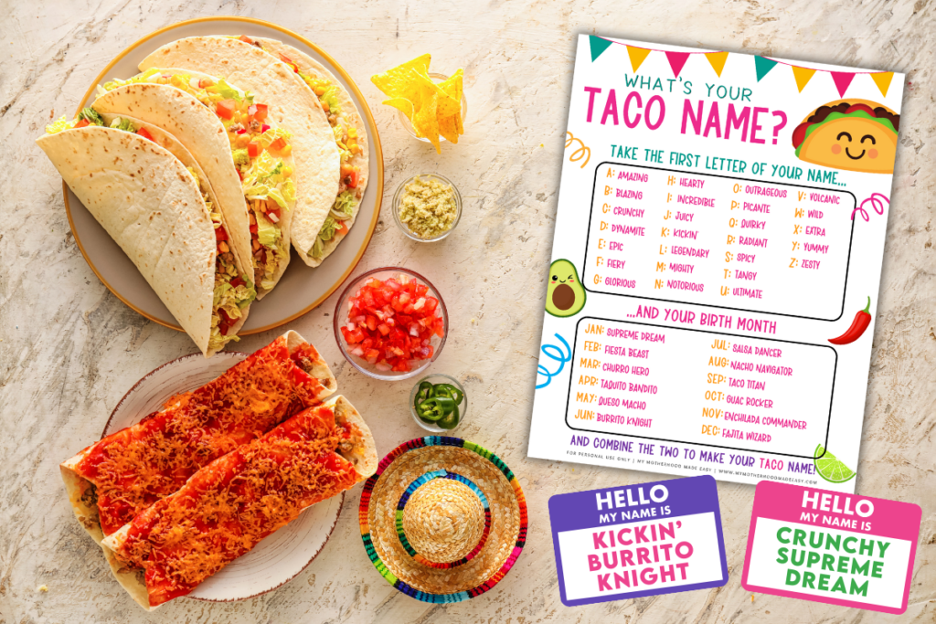 What’s Your Taco Name?