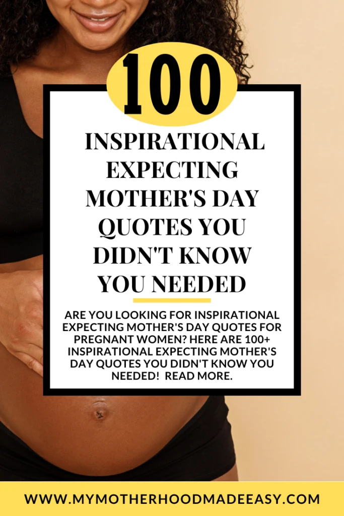 expecting mother's day quotes