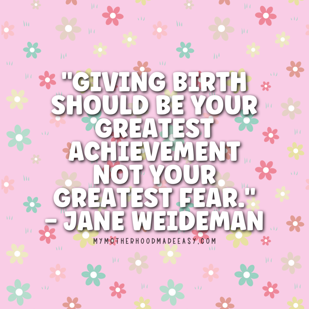 Encouraging Expecting Mother's Day Quotes
