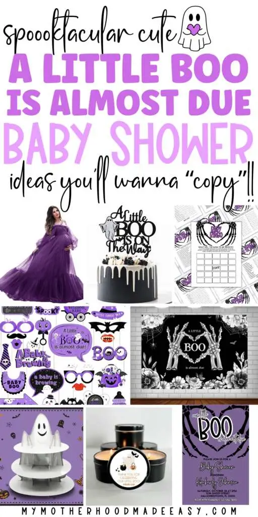 a little boo is due baby shower ideas