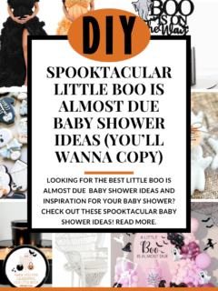 A Little Boo Is Almost Due baby shower ideas