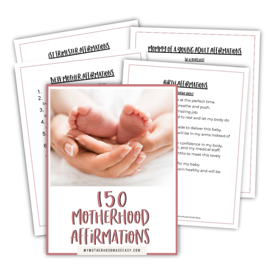 150 Motherhood Affirmations Product Photo (2)